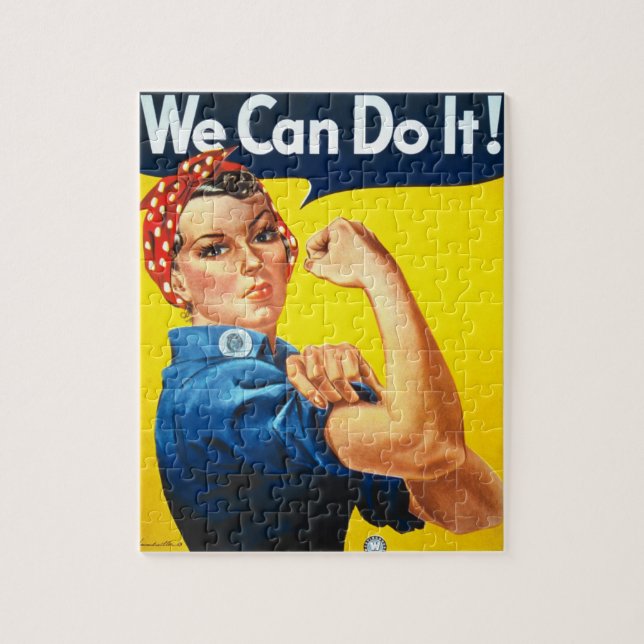 Quebra-cabeça Rosie the Riveter (Vertical)