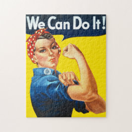 Quebra-cabeça Rosie the Riveter (Trabalho de arte Icônica) (Nós 