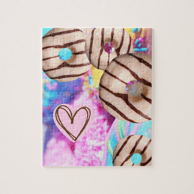 Quebra-cabeça Rosquinha (Vertical)