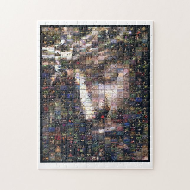 Quebra-cabeça Rosto de Jesus Agrainofmustardseed.com (Vertical)