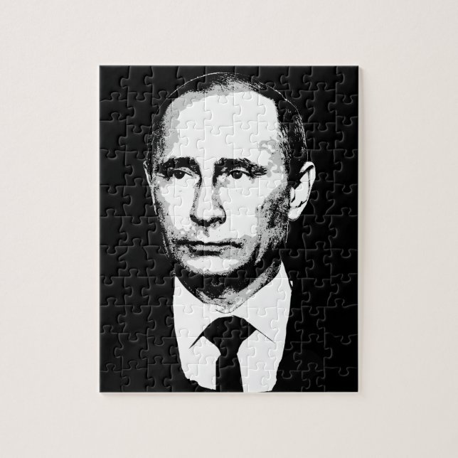 Quebra-cabeça Rosto de Vladamir Putin (Vertical)