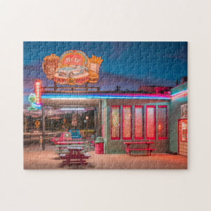 Quebra-cabeça Rota 66 Diner Kingman AZ EUA