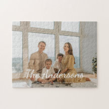 Roteiro de Nome de Família de Foto Personalizada M