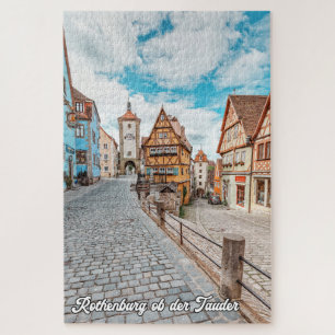 Quebra-cabeça Rothenburg ob der Tauber, Alemanha