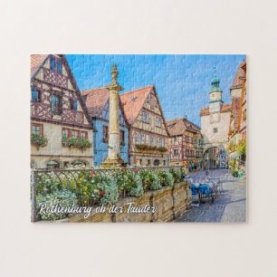 Quebra-cabeça Rothenburg ob der Tauber, Alemanha