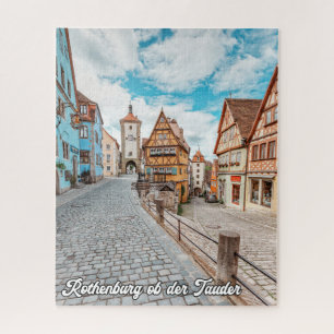Quebra-cabeça Rothenburg ob der Tauber, Alemanha