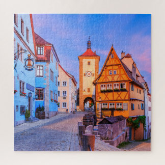 Quebra-cabeça Rothenburg ob der Tauber, Baviera, Alemanha.