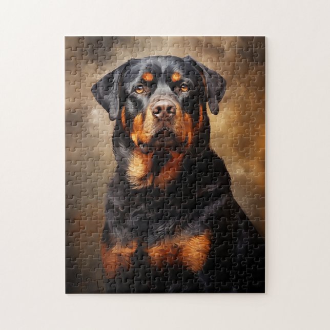 Quebra-cabeça Rottweiler (Vertical)