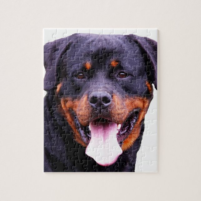 Quebra-cabeça rottweiler (Vertical)