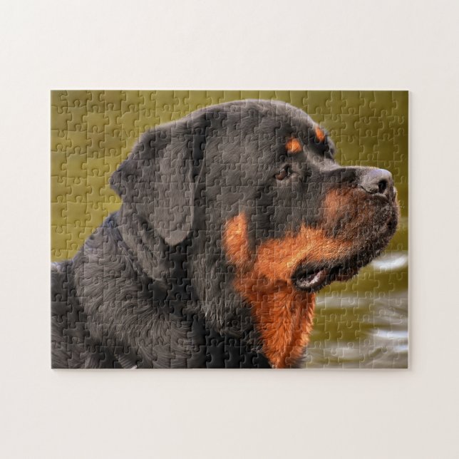 Quebra-cabeça Rottweiler (Horizontal)