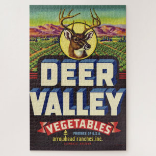 Quebra-cabeça Rótulo Deer Valley