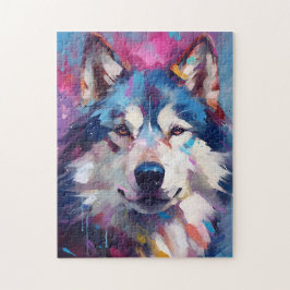 Quebra-cabeça Rouco Colorido