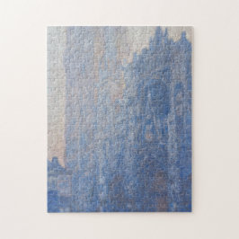 Quebra-cabeça Rouen Cathedral Facade Tour d Albanês por Monet