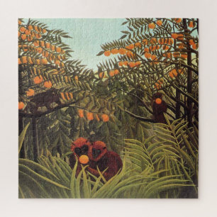 Quebra-cabeça Rousseau - Macacos no Pomar de Laranjas