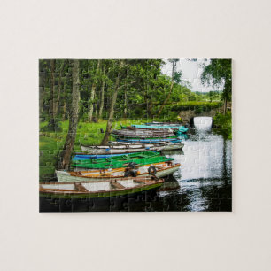 Quebra-cabeça Row Boats, Killarney National Park, Irlanda