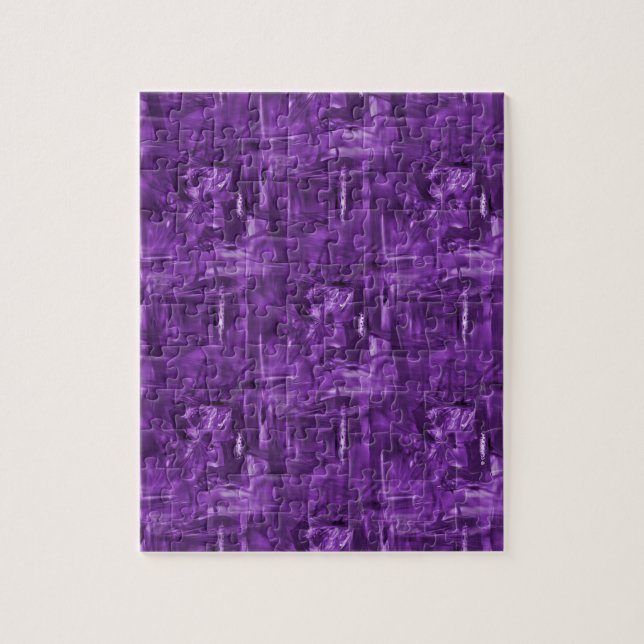Quebra-cabeça Roxo... (Vertical)