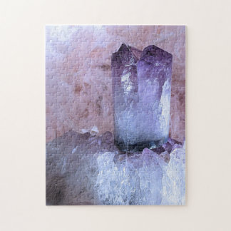Quebra-cabeça Roxo de cristal