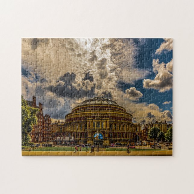 Quebra-cabeça Royal Albert Hall Londres. (Horizontal)