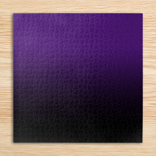 Quebra-cabeça Royal Purple e Black Ombre