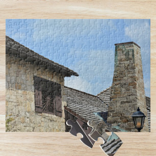 Quebra-cabeça Rua Augustine FL Colonial Espanhola Fotográfica