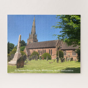 Quebra-cabeça Rua Benedict Biscop Church Wombourne Staffordshire
