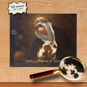 Quebra-cabeça Rua. Catherine de Siena (Franceschini) Horizontal