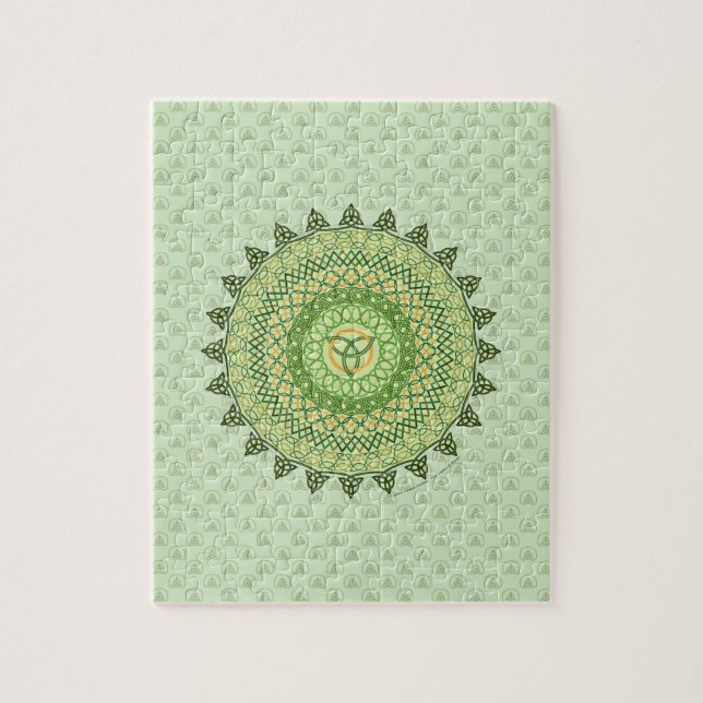 Quebra-cabeça Rua Celta do Dia de Patty (Vertical)