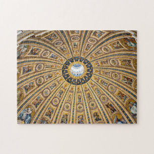 Quebra-cabeça Rua. Domo Basílica de Peter - Vaticano, Roma, It