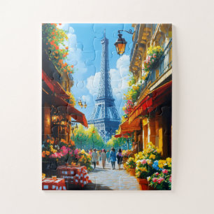 Quebra-cabeça Rua em Paris