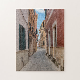 Quebra-cabeça Rua estreita em Ciutadella - Menorca, Espanha