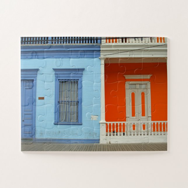 Quebra-cabeça Rua Iquique Colorida 30 pc (Horizontal)