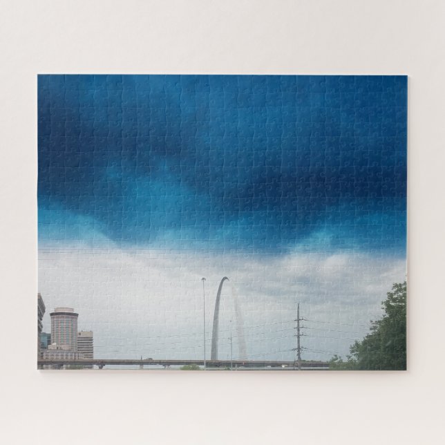 Quebra-cabeça Rua Louis Arch Jigsee (Horizontal)
