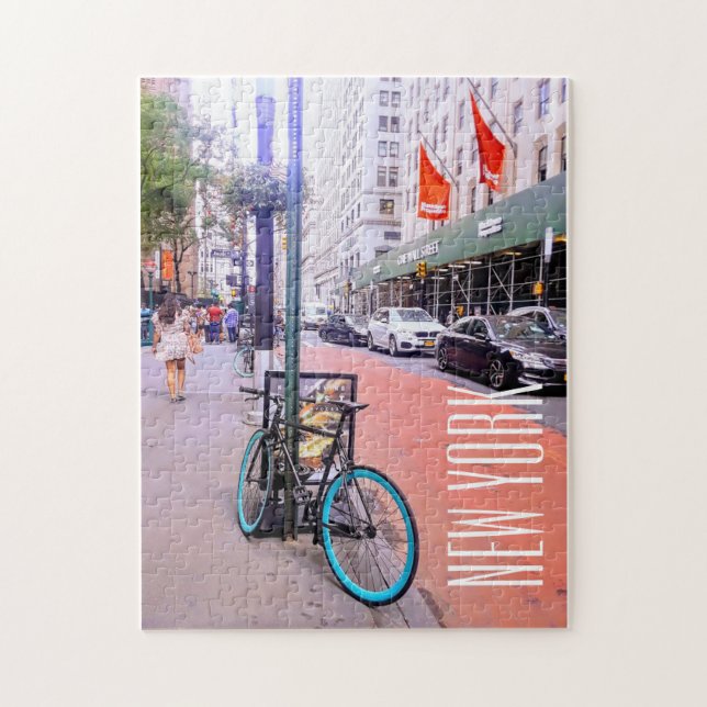 Quebra-cabeça Rua Nova Iorque (Vertical)