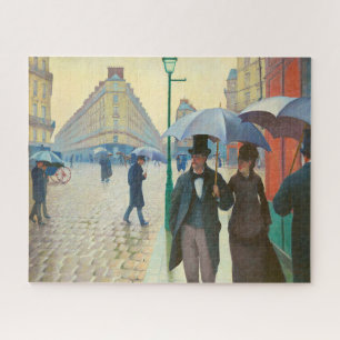 Quebra-cabeça Rua Paris Rainy Day │ Gustave Caillebotte