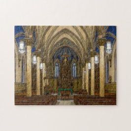 Quebra-cabeça Rua Peter Igreja Católica Painterly