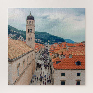 Quebra-cabeça Rua principal de Dubrovnik, Croácia