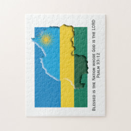 Quebra-cabeça RUANDA | Nação Abençoada | PAVILHÃO RWANDAN