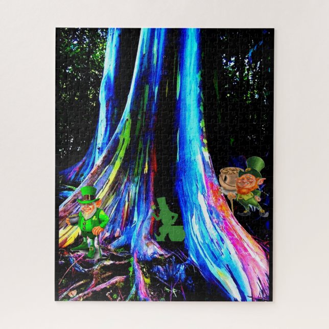 QUEBRA-CABEÇA RUAS. PATRICK DAY LEPRECHAUN (Vertical)