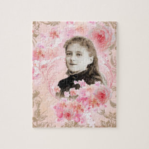 Quebra-cabeça Ruas. Suas Rosas Carmelitas Religiosas Católicas C