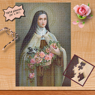 Quebra-cabeça Ruas. Terese de Lisieux, a Pequena Flor (BJE 01)