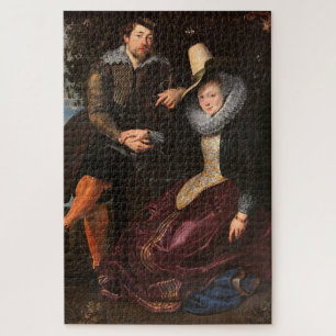 Quebra-cabeça Rubens e Isabella: Um autorretrato em peças