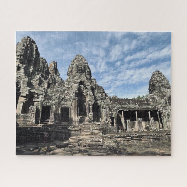 Quebra-cabeça Ruínas de Angkor Thom Cambodja (Horizontal)