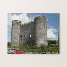 Ruínas do Castelo de Carlow, cidade de Carlow, Irl