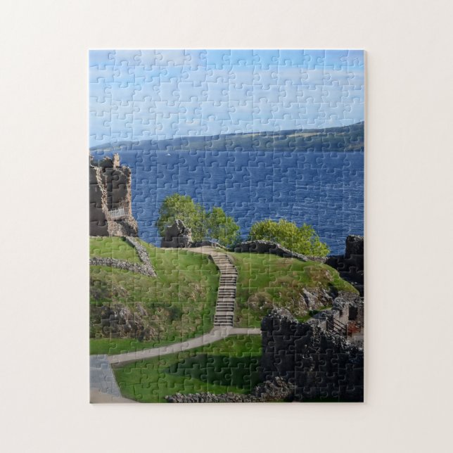 Quebra-cabeça Ruínas do castelo de Urquhart (Vertical)