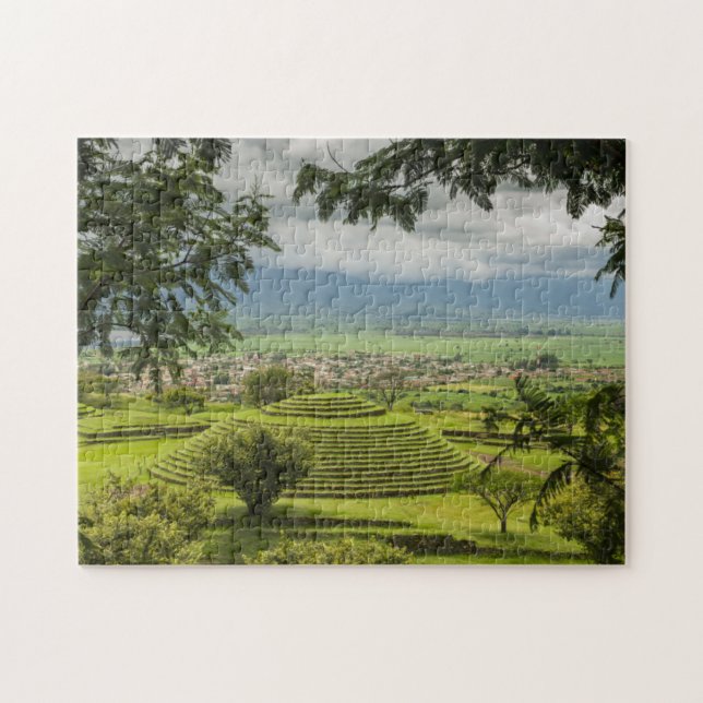 Quebra-cabeça Ruínas redondas das pirâmides, Sayulita, Nayarit, (Horizontal)