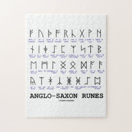 Quebra-cabeça Runes anglo-saxões (criptografia da linguística)