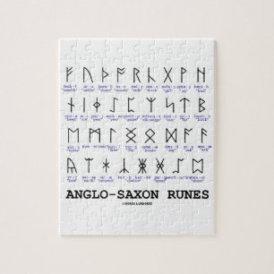 Quebra-cabeça Runes anglo-saxões (criptografia da linguística)