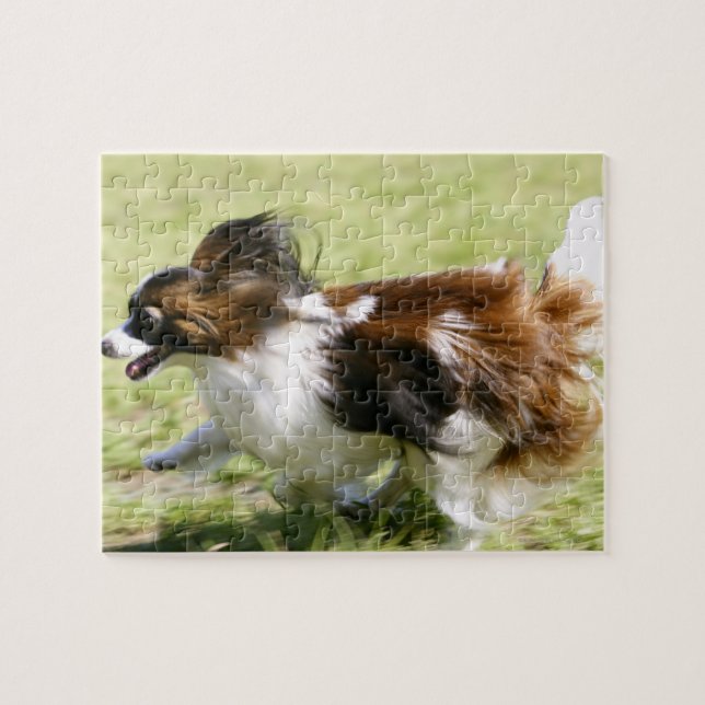 Quebra-cabeça Running Papillon (Horizontal)