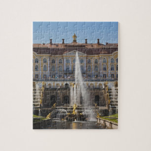 Quebra-cabeça Rússia, São Petersburgo, Peterhof, Grande Palácio