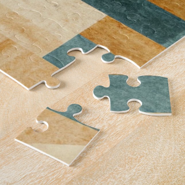 Quebra-cabeça Russo/Cabina/Lodge/Montanha (Lateral)